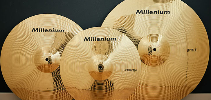 Millenium low deals volume cymbals